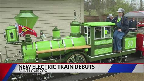 ALL ABOARD! Saint Louis Zoo debuts new electric train